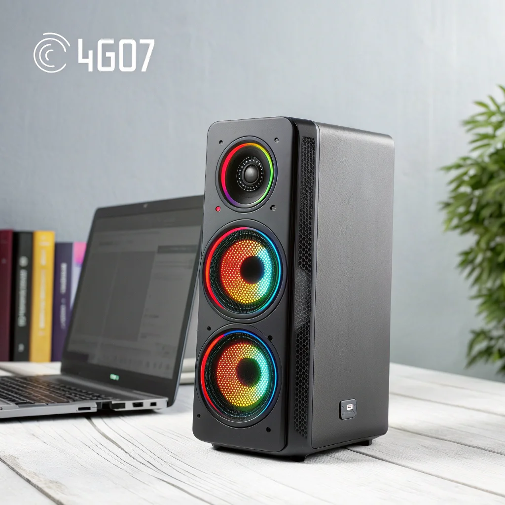 AudioWave 1407 RGB Desktop Speaker
